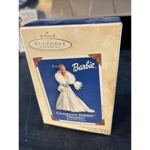 Hallmark Ornament Celebration Barbie 2003 Edition